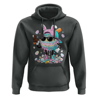 Funny Baseball Easter Hoodie Drip Ice Cream Bunny Easter