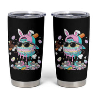 Funny Baseball Easter Tumbler Cup Drip Ice Cream Bunny Easter