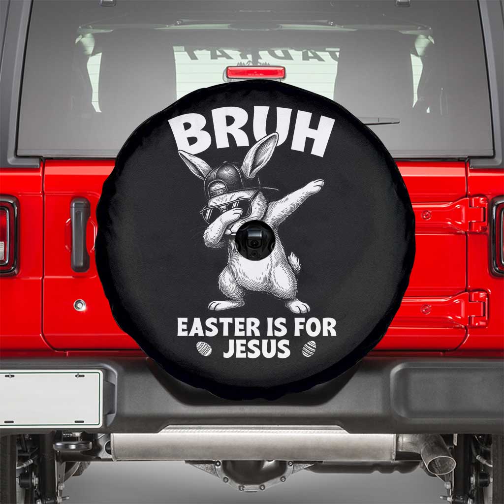 Christian Easter Bunny Spare Tire Cover Bruh Easter Is For Jesus