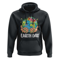 Cute Earth with Floral Earth Day Hoodie