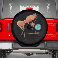 Happy Earth Day Spare Tire Cover Funny Marcus The Worm Eco Friendly