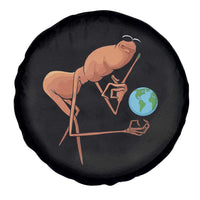 Happy Earth Day Spare Tire Cover Funny Marcus The Worm Eco Friendly