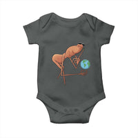 Happy Earth Day Baby Onesie Funny Marcus The Worm Eco Friendly