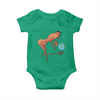 Happy Earth Day Baby Onesie Funny Marcus The Worm Eco Friendly