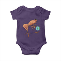 Happy Earth Day Baby Onesie Funny Marcus The Worm Eco Friendly
