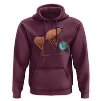 Happy Earth Day Hoodie Funny Marcus The Worm Eco Friendly