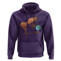 Happy Earth Day Hoodie Funny Marcus The Worm Eco Friendly