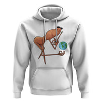Happy Earth Day Hoodie Funny Marcus The Worm Eco Friendly