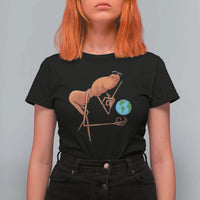 Happy Earth Day T Shirt For Women Funny Marcus The Worm Eco Friendly
