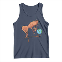 Happy Earth Day Tank Top Funny Marcus The Worm Eco Friendly