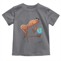 Happy Earth Day Toddler T Shirt Funny Marcus The Worm Eco Friendly