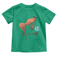 Happy Earth Day Toddler T Shirt Funny Marcus The Worm Eco Friendly