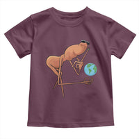 Happy Earth Day Toddler T Shirt Funny Marcus The Worm Eco Friendly