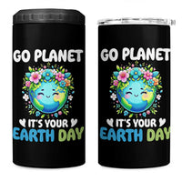 Go Planet It's Your Earth Day 4 in 1 Can Cooler Tumbler Funny Sarcastic Nature Lover