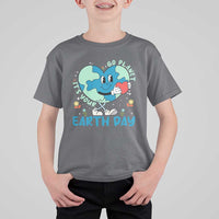 Go Planet It's Your Earth Day T Shirt For Kid Cute Nature Lover Heart Earth