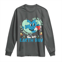 Go Planet It's Your Earth Day Long Sleeve Shirt Cute Nature Lover Heart Earth