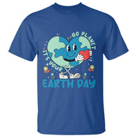 Go Planet It's Your Earth Day T Shirt Cute Nature Lover Heart Earth