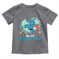 Go Planet It's Your Earth Day Toddler T Shirt Cute Nature Lover Heart Earth