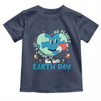 Go Planet It's Your Earth Day Toddler T Shirt Cute Nature Lover Heart Earth