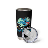 Go Planet It's Your Earth Day Tumbler Cup Cute Nature Lover Heart Earth