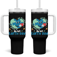 Go Planet It's Your Earth Day Tumbler With Handle Cute Nature Lover Heart Earth
