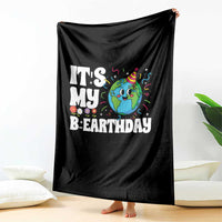 Earth Day Birthday Throw Blanket April 22 Nature Lover Eco Birthday Party Gift