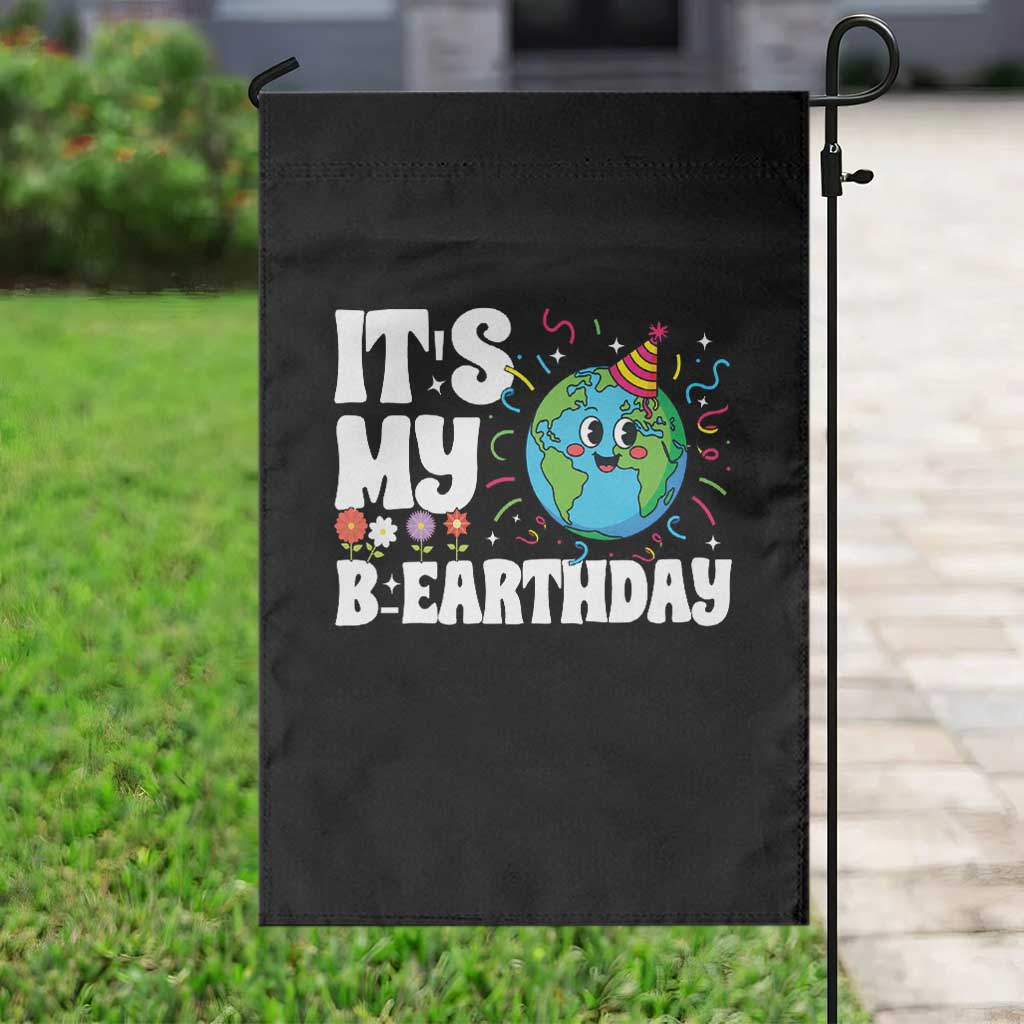 Earth Day Birthday Garden Flag April 22 Nature Lover Eco Birthday Party Gift