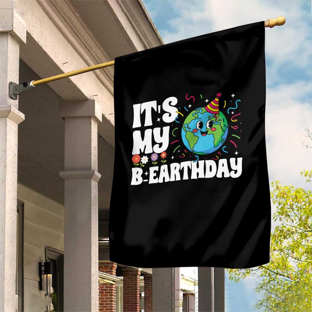 Earth Day Birthday Garden Flag April 22 Nature Lover Eco Birthday Party Gift
