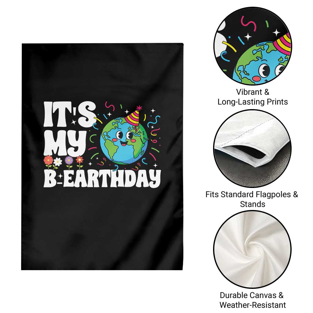 Earth Day Birthday Garden Flag April 22 Nature Lover Eco Birthday Party Gift