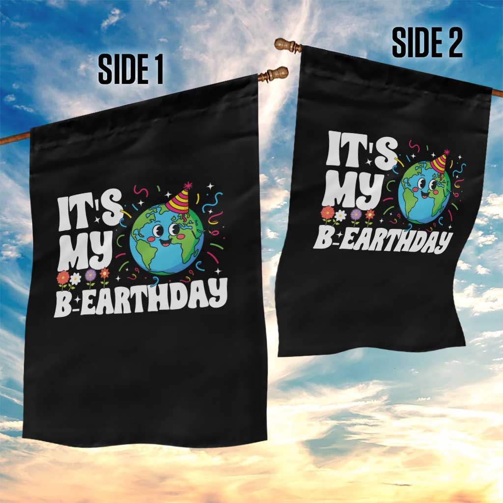 Earth Day Birthday Garden Flag April 22 Nature Lover Eco Birthday Party Gift