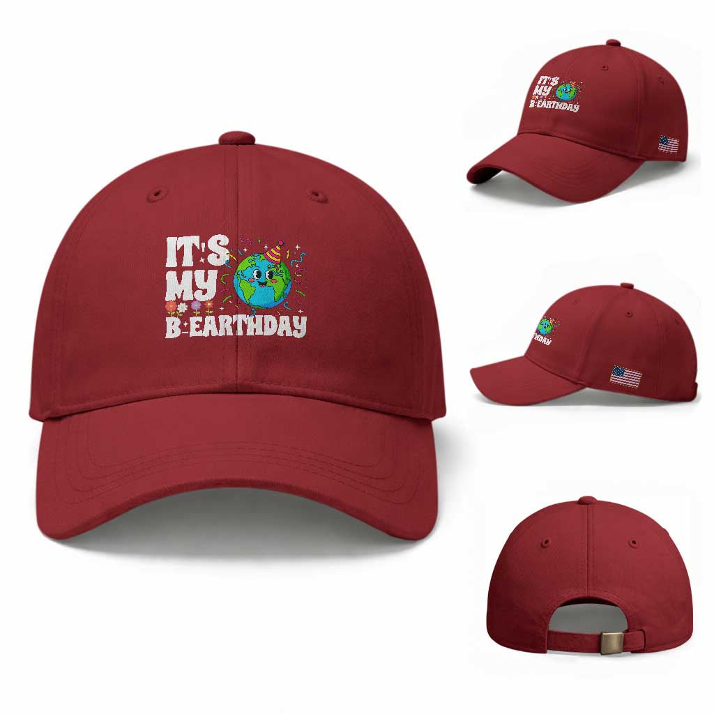 Earth Day Birthday Baseball Cap April 22 Nature Lover Eco Birthday Party Gift