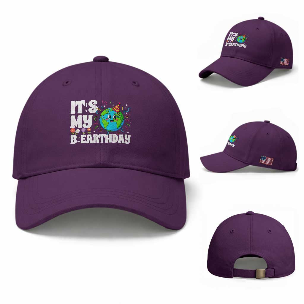 Earth Day Birthday Baseball Cap April 22 Nature Lover Eco Birthday Party Gift