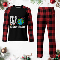 Earth Day Birthday Plaid Pajama Set April 22 Nature Lover Eco Birthday Party Gift