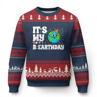 Earth Day Birthday Ugly Christmas Sweater April 22 Nature Lover Eco Birthday Party Gift