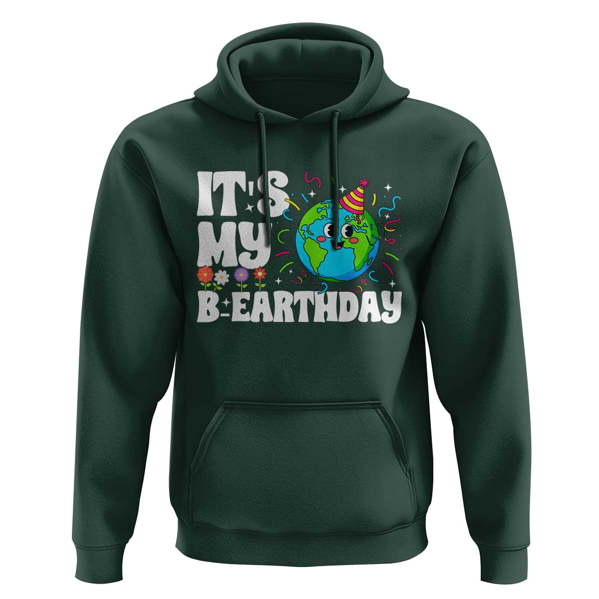 Earth Day Birthday Hoodie April 22 Nature Lover Eco Birthday Party Gift