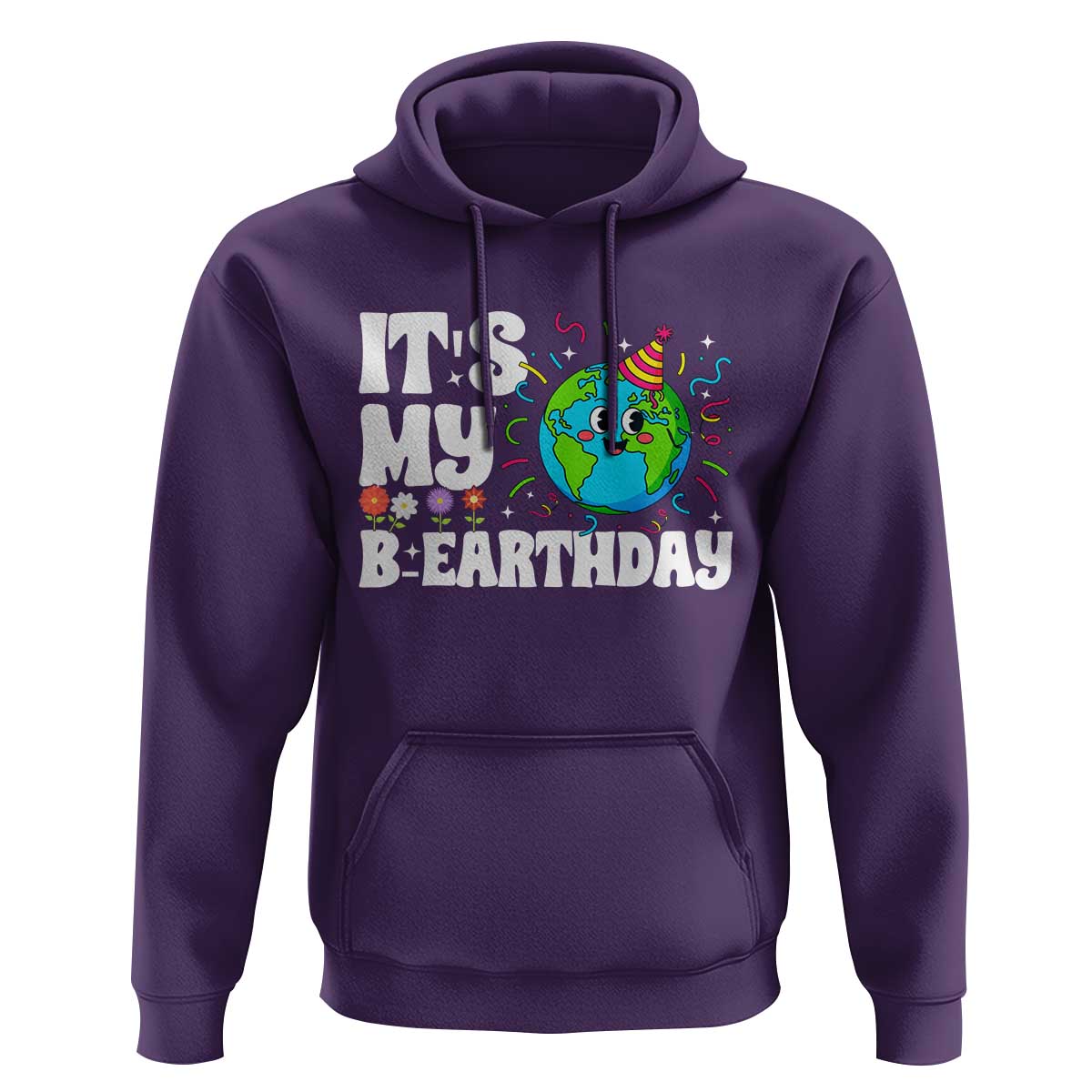 Earth Day Birthday Hoodie April 22 Nature Lover Eco Birthday Party Gift