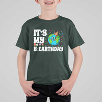 Earth Day Birthday T Shirt For Kid April 22 Nature Lover Eco Birthday Party Gift
