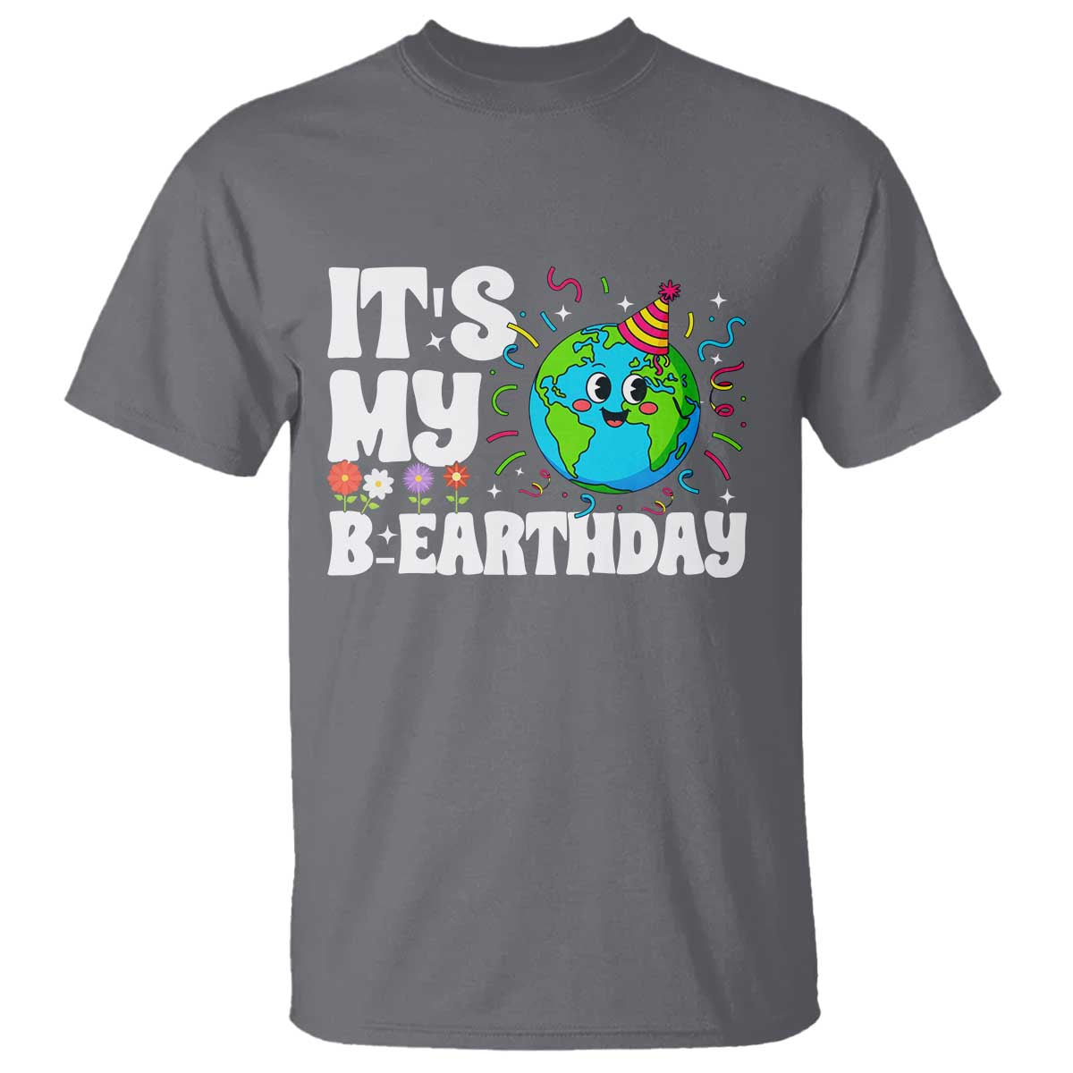 Earth Day Birthday T Shirt April 22 Nature Lover Eco Birthday Party Gift