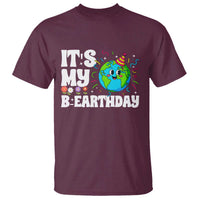 Earth Day Birthday T Shirt April 22 Nature Lover Eco Birthday Party Gift