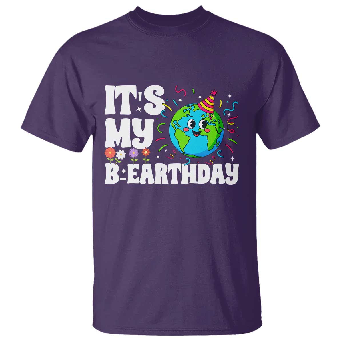 Earth Day Birthday T Shirt April 22 Nature Lover Eco Birthday Party Gift