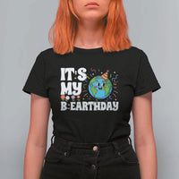 Earth Day Birthday T Shirt For Women April 22 Nature Lover Eco Birthday Party Gift