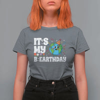 Earth Day Birthday T Shirt For Women April 22 Nature Lover Eco Birthday Party Gift