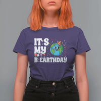 Earth Day Birthday T Shirt For Women April 22 Nature Lover Eco Birthday Party Gift