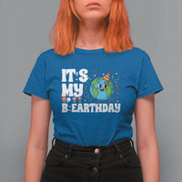 Earth Day Birthday T Shirt For Women April 22 Nature Lover Eco Birthday Party Gift