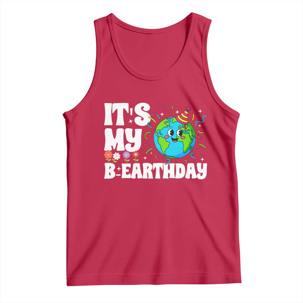 Earth Day Birthday Tank Top April 22 Nature Lover Eco Birthday Party Gift
