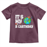 Earth Day Birthday Toddler T Shirt April 22 Nature Lover Eco Birthday Party Gift