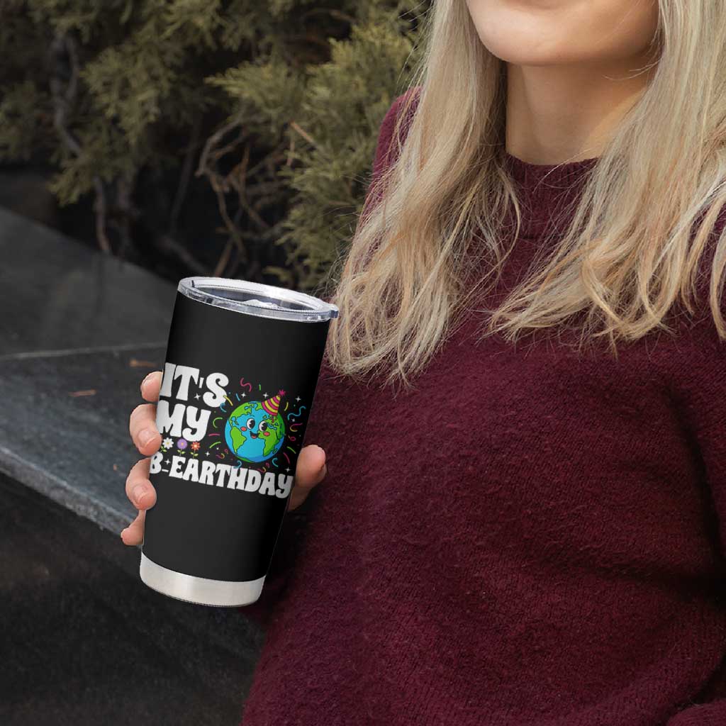 Earth Day Birthday Tumbler Cup April 22 Nature Lover Eco Birthday Party Gift