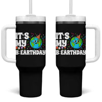 Earth Day Birthday Tumbler With Handle April 22 Nature Lover Eco Birthday Party Gift
