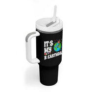 Earth Day Birthday Tumbler With Handle April 22 Nature Lover Eco Birthday Party Gift