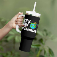 Earth Day Birthday Tumbler With Handle April 22 Nature Lover Eco Birthday Party Gift